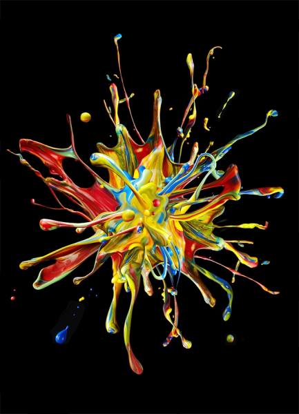Photograph Lee George Hacker Paint Expolosion on One Eyeland